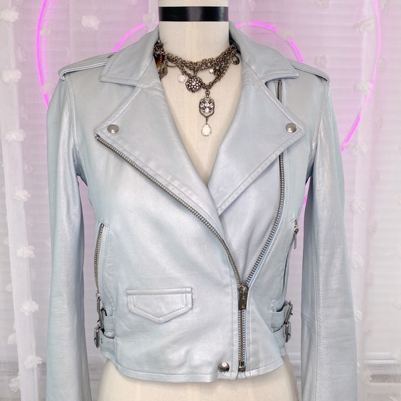 IRO Jackets & Blazers - Ashville Leather Moto Jacket - FR 36